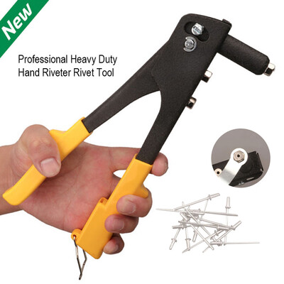 

〖Follure〗HP-2 Manual Riveter Heavy Duty Two Tool Repair 40 Rivets Top Quality