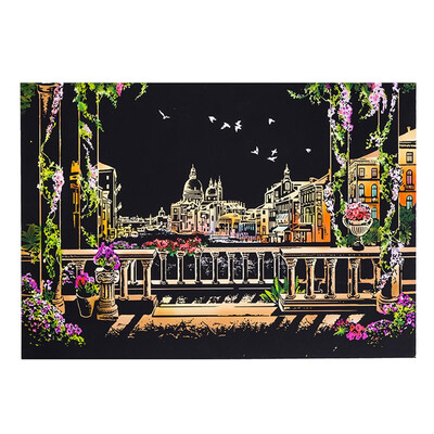

Tailored Magic Scratch Art Painting Paper With Drawing Stick Kids Toy 8K