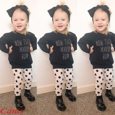 

Newborn Kid Baby Girl Clothes Autumn Tops Coat Sweatshirt Long Pants Outfits