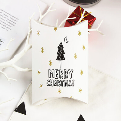 

Toponeto Christmas Candy Gift Boxes Deer Xmas Tree Guests Packaging Boxes Gift Bag