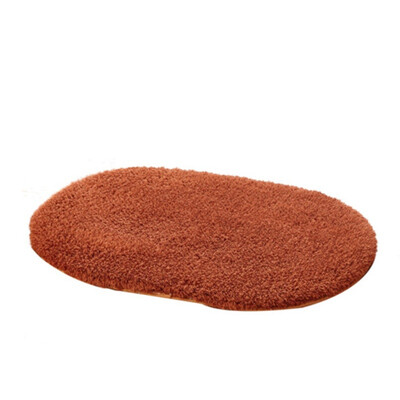 

40x60cm Home Living Room Bathroom Non-slip Carpet Bath Mat Super Magic Slip-Resistant Pad Room Oval Carpet Floor Mats