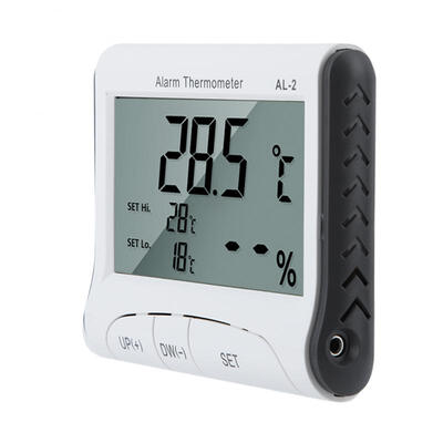 

Greensen Digital Alarm Thermometer Hygrometer Electronic Household High Low Temperature Humidity Display