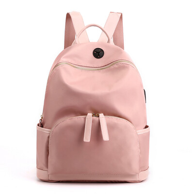 

Womens shoulder bag Korean fashion leisure nylon Oxford backpack for college students light canvas bag