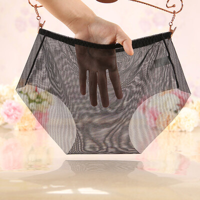 

Women Mesh Lace Sheer Briefs Underwear Knickers Sexy Panties Underwear Plus Size