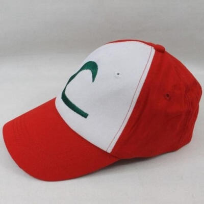 Visor Cap POKEMON ASH KETCHUM COSTUME Cosplay Hat CAP