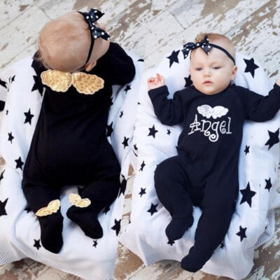 

Newborn Kids Baby Girls Boy Cotton Romper Jumpsuit Long Pants Outfits Clothes