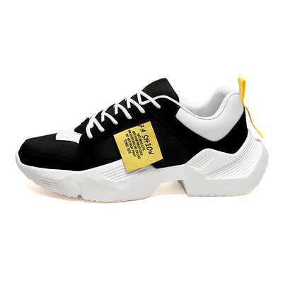 

Fashion Dad Sneakers 2019 Red Platform Trainers Vulcanized Shoes Male Footwear New Designer Non-slip Chunky Casual Shoes for Men