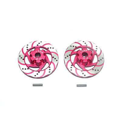 

Tailored 2 Pcs Brake Disc Rotor Anti Rust For Traxxas UDR 17 RC Unlimited Desert Racer