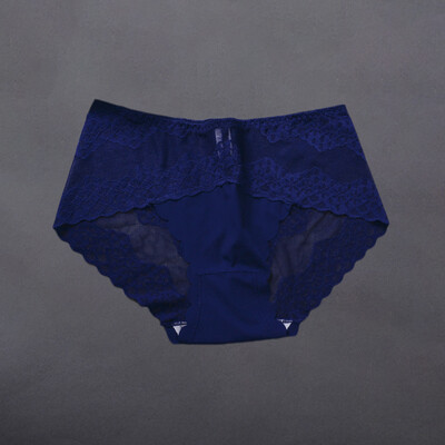 

Sexy Womens Lace Flower Lingerie Translucent Panties Underwear Knickers Briefs