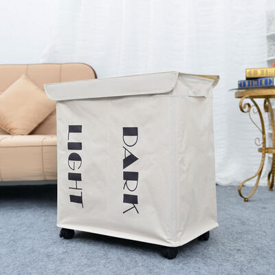 

Large Laundry Hamper Washing Cloth Basket Soter Oxford White