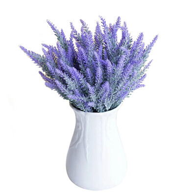 

1Pc Artificial Fake Lavender Flower Plants Wedding Party Home Office Decoration