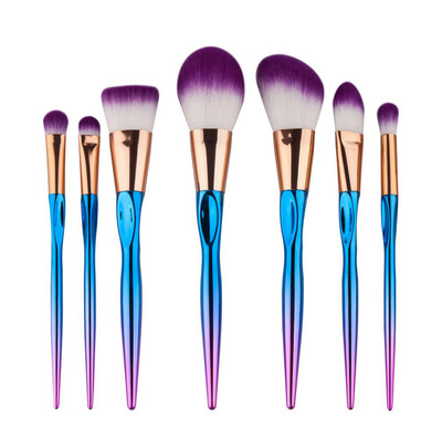 

〖Follure〗7PCS Make Up Foundation Eyebrow Eyeliner Blush Cosmetic Concealer Brushes