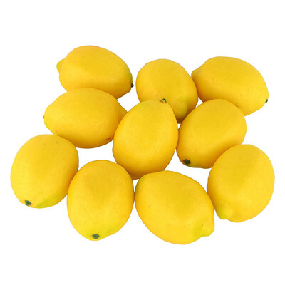 

Gobestart Fake Fruit Home House Kitchen Party Decoration Artificial Lifelike Simulation Ye