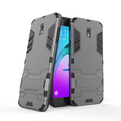 

Goowiiz Phone Case For Samsung Galaxy J3 2018 USJ7 2018 US Armor PCTPU Silicone Hard Bracket Double Protection
