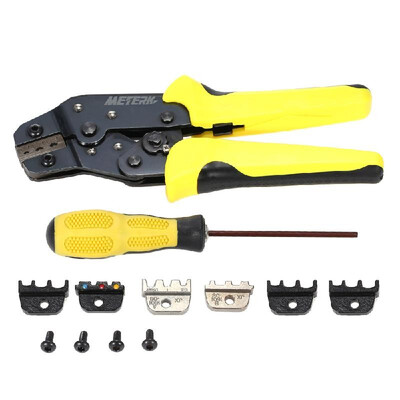 

Meterk Professional 4 In 1 Wire Crimpers Engineering Ratcheting Terminal Crimping Pliers Bootlace Ferrule Crimper Tool Cord End Te