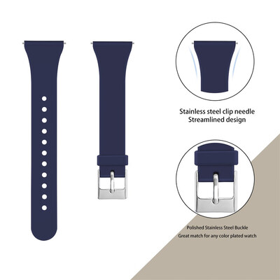 

〖Follure〗Replacement Silicone Breathable Wrist Band Strap For Fitbit Versa 2 Wristband