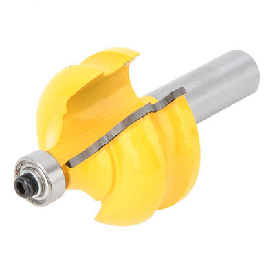 

Greensen 1Pcs 12 Shank Half Arc Woodworking Engraving Router Bit Cutting Tool Accessories