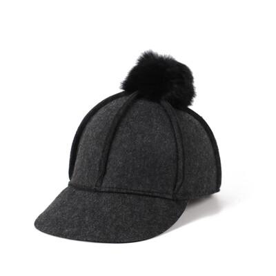 

Hat female autumn&winter wool octagonal hat Korean version of fashion 100 cap students outdoor sports equestrian hat man