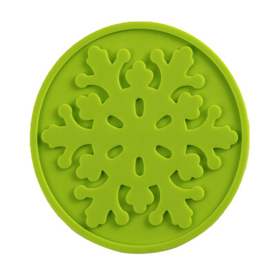 

Toponeto Fashion Silicone Heat Insulation Coffee Tea leaves Cup Mug Mat Pad Coaster Blue