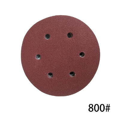 

100 PCS 125mm Hook Loop Sandpaper with 8 Hole Sand Pads Set 60-1000 Grit Sander Disc Abrasives Tools for Polish Machine
