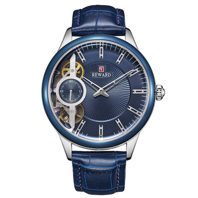 

REWARD RD63091M Men\s Automatic Mechanical Watch Small Seconds Belt with Box
