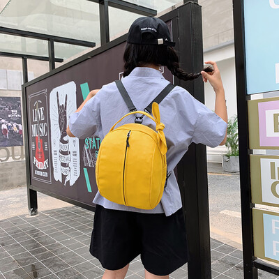 

Tailored Women Canvas Casual Messenger Bag Wild Shoulder Bag Backpack Dual-use bag