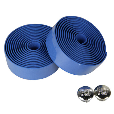 

2PCS Cycling Road Bike Sports Cork Handlebar Tape 2 Bar Plug