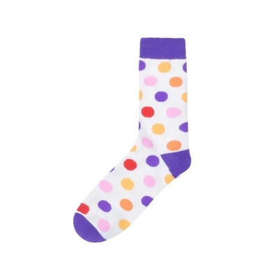 

2019 Autumn And Winter Colorful Cartoon Socks For Men Women Cute Print Hosiery Fashion Korean Adult Socks Harajuku Geometric Pat