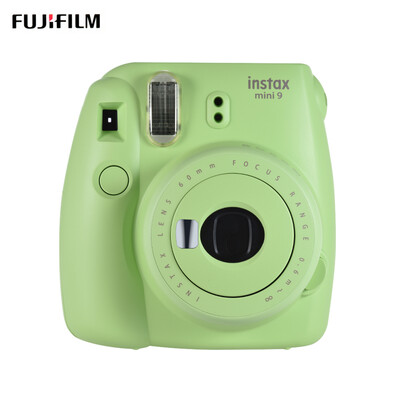 

Fujifilm Instax Mini 9 Instant Camera Film Cam with Selfie Mirror Lime Green