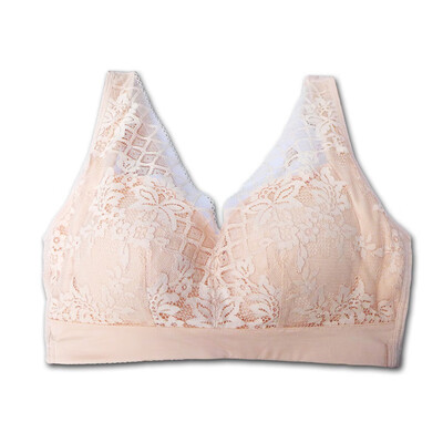 

SIWEISIYU No steel ring thin section lace wide band bra pregnant women 15861