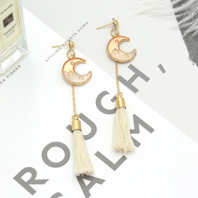 

In 2019 the new brand design asymmetric starfish starfish earrings for women