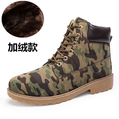 

Couple Martin boots men outdoor tooling cotton boots mens boots high to help mens shoes large size military boots