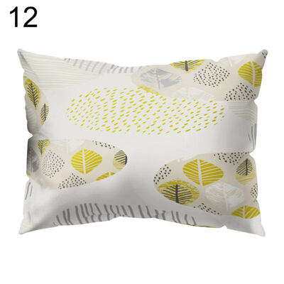 

Fresh Leaves Throw Pillow Case Cushion Cover Sofa Bedding Articles Home Decor