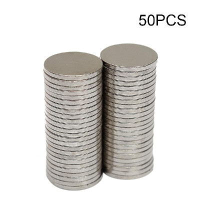 

50pcs N50 Strong Round Disc Rare Earth Neodymium Magnety for Refrigerator DIY Craft Scientific&Office Multi-use 10x1mm