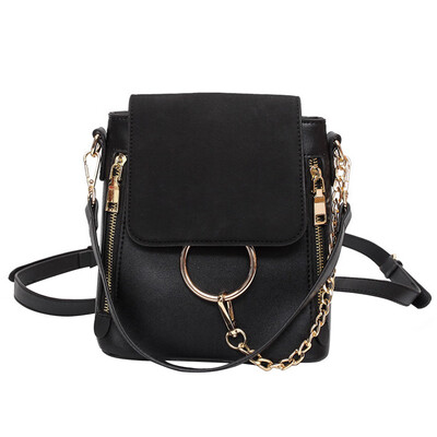 

Tailored Europe&the United States fashion scrub ring chain with shoulder bag BK