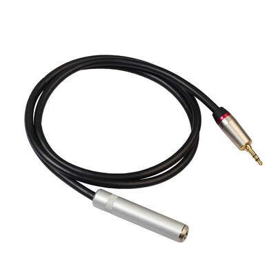 

635mm Female Stereo to 35mm Male Plug Stereo HiFi Audio Extension Cable