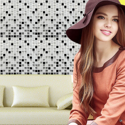 

〖Follure〗PET 3D DIY Wall Decor Embossed Brick Stone Tiles Anti-mold Peel&Wall Sticker