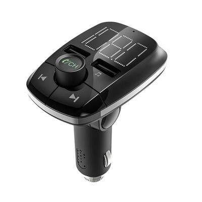 

Quelima T50 Car MP3 Bluetooth Player Card USB Car FM Bluetooth Hands-Free Phone