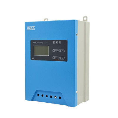 

MPPT Solar Charge Controller Digital 12V 24V 48V Solar Panel Battery Charging Regulator LCD Display Negative Grounded
