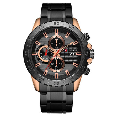 

CURREN 8334 Man Watch Man Sport Watch Man Waterproof Outdoor Wristwatch Man Watch Man Quartz Business Watch Male Watch for Men