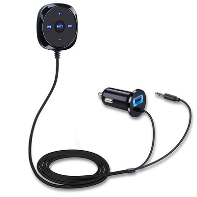 

Bc20 car MP3 Bluetooth player Bluetooth receiver adapter aux audio output USB car charger