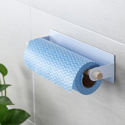 

Gobestart Adhesive Paper Towel Holder Under Cabinet For Kitchen Bathroom