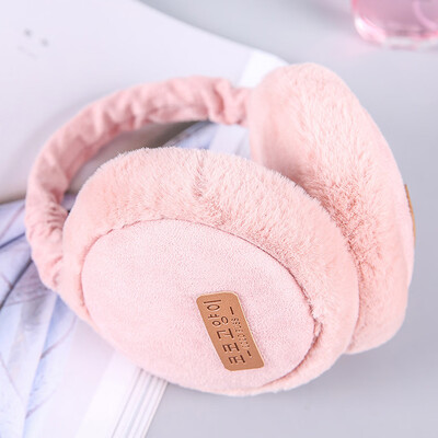 

Tailored Unisex Fashion Folding Earmuffs Winter Ear Warmer Soft Plush Ear Cover