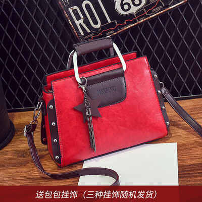 

Ladies handbag 2018 winter fashion Joker Messenger bag atmospheric handbag day Korean shoulder bag