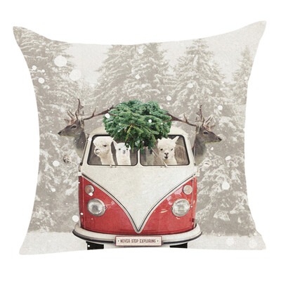 

Tailored Christmas Pillow Cover Decor Pillow Case Sofa Waist Throw Cushion Cover