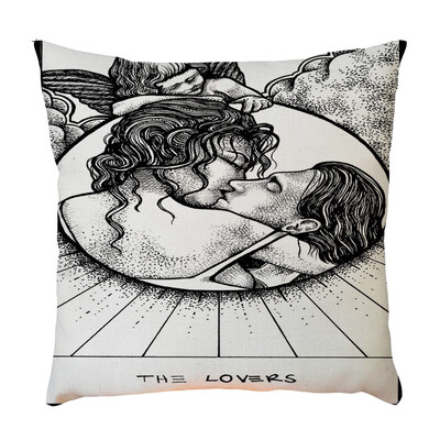 

〖Follure〗Exquisite Pattern Flax Pillowcase Pillow Case Cushion Cover Sofa Home Car Decor