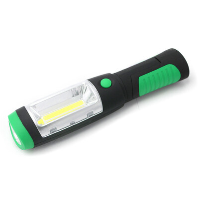 

〖Follure〗2in1 COB LED Magnetic Camping Work Inspection Light Hand Torch Lamp With Hook