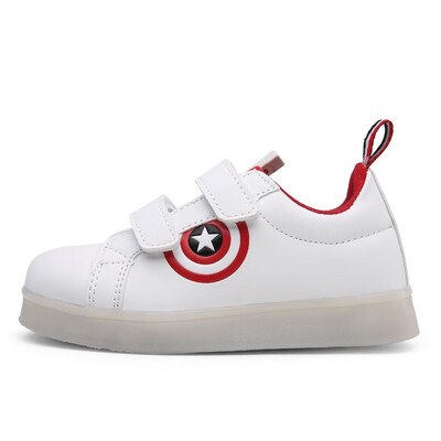 

2018 kids light shoes up led luminous girl shoes color glowing casual with simulation sole charge for Children boy Sneakers