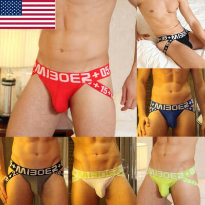 

Sexy Mens Jock Strap Comfy Underwear Backless Jockstrap Briefs Underpants Thong