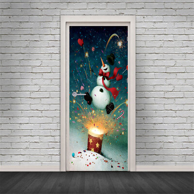

〖Follure〗Merry Christmas Wall Art Removable Home Window Wall Stickers Decal Party Decor
